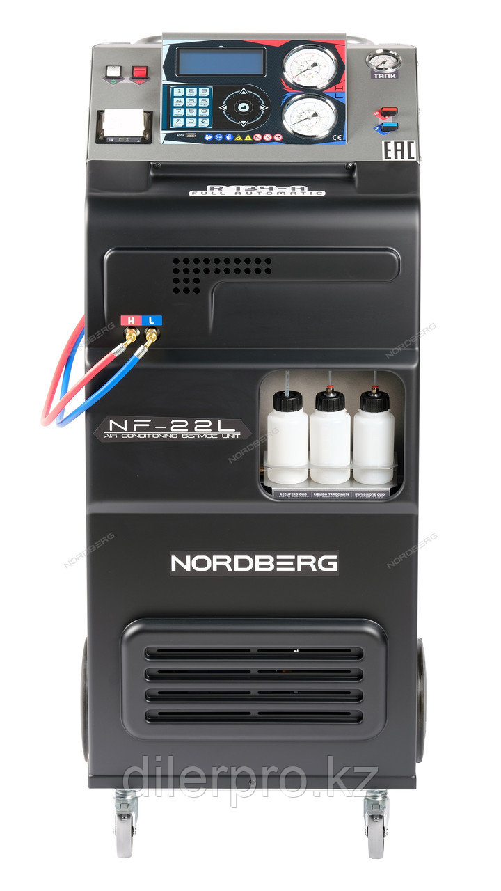 NORDBERG NF22L автомат для заправки автомобильных кондиционеров - фото 3 - id-p77880608