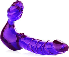 Страпон безремневой ToyJoy Bend Over Boyfrend Purple (фиолетовый)