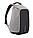Рюкзак Continent BP-500 Black/Grey, рюкзак для 16", чёрно-серый (анти-вор Bobby style), фото 3