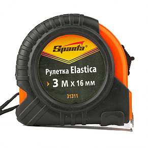 Рулетка Elastica, 3 м х 16 мм. SPARTA 31311, фото 3