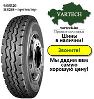 Шина грузовая 9.00R20 -16 KAPSEN (TAITONG) HS268 TT (универсал) в Алматы