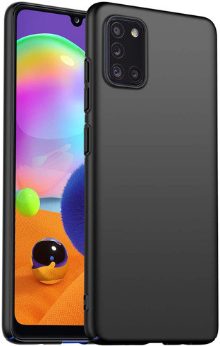 Чехол силиконовый для Samsung Galaxy A31(черный)