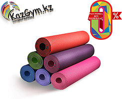 Коврики для йоги ART.FiT (61х183х0.6 см) TPE, с чехлом, цвета в ассортименте