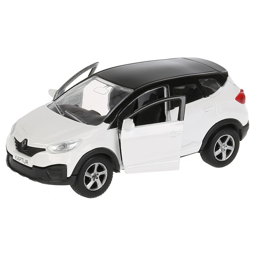 ТехноПарк Металлическая инерционная модель Renault Kaptur, бело-чёрный, 12 см. (звук) - фото 3 - id-p85569513