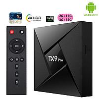 Android TV BOX TX9 Pro 2G/16G смарт теледидар приставкасы