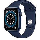 Смарт-часы Apple Watch Series 6 GPS, 44mm Blue Aluminium Case with Deep Navy Sport Band - Regular