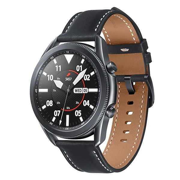 Смарт-часы Samsung Galaxy Watch-3 Stainless 45mm black - фото 1 - id-p85311826