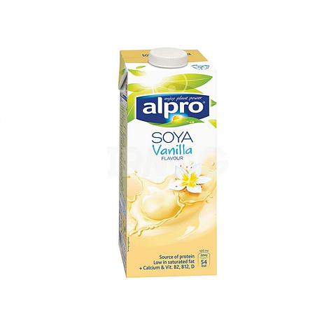Напиток Alpro соевый со вкусом ванили 1л, фото 2
