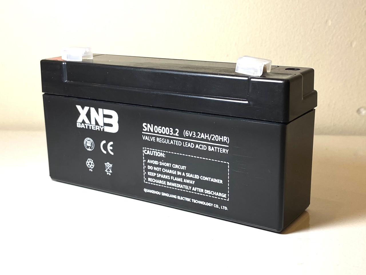 Аккумулятор XNB SN06003.2 (6В, 3.2Ач) - фото 2 - id-p85577665