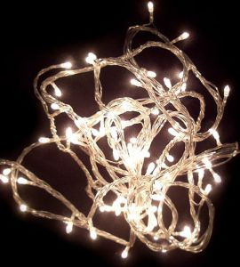Гирлянды светодиодные, новогодние, уличные струна, нить, twinkle light. 6.5 м. мигающая/не соединяется