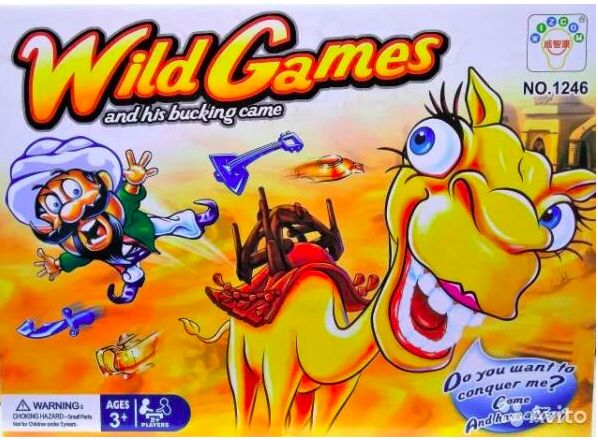 Игра настольная "Не зли верблюда" wild games
