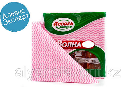 Салфетка для кухни вискозная- Волна / York ( 5 шт./уп), фото 2