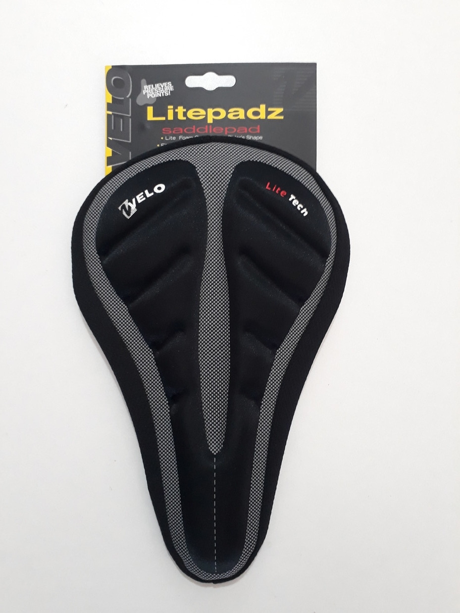 Велочехол "Velo" на сидение для велосипед. Гелевый. Отличное качество! Kaspi RED. Рассрочка., фото 1