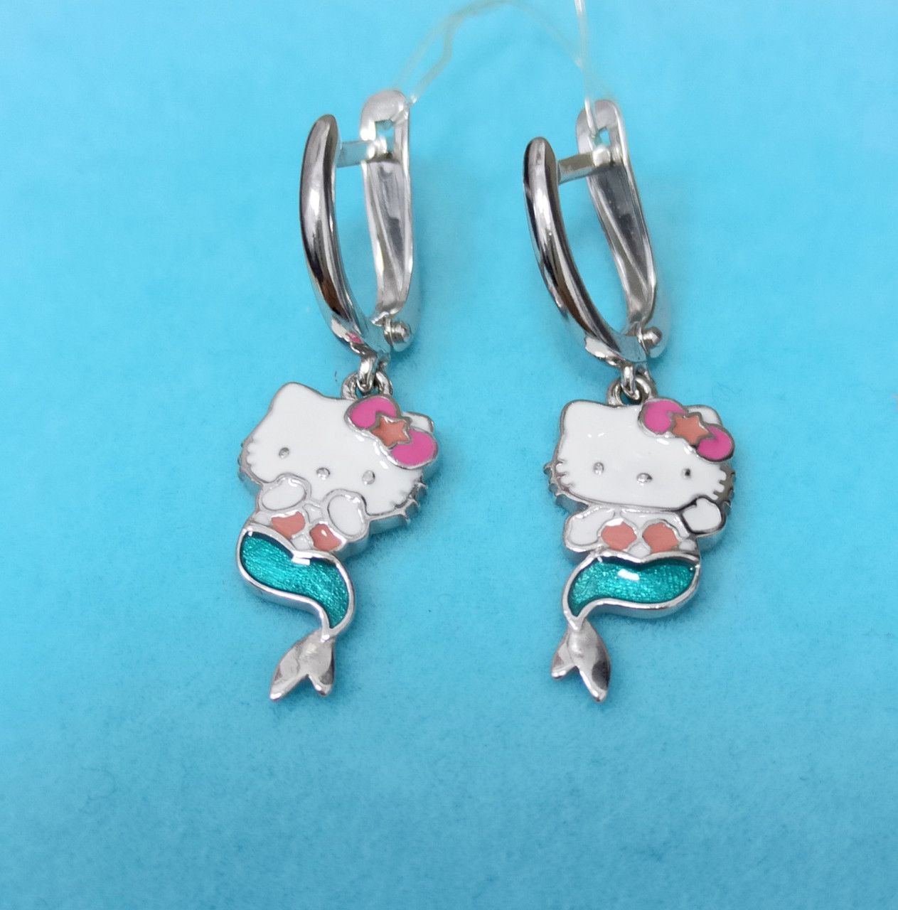 Серьги«Hello kitty»