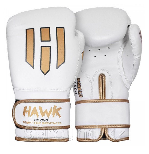Боксерские перчатки HAWK B-92WH 12OZ