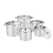 Уценка (товар с небольшим дефектом) Набор кастрюль Богатый урожай 10 предметов (4536/2)