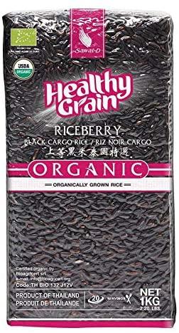 Черный Рис Riceberry Healthy Grain