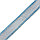 Лента декоративная  капроновая с сеточкой 25 мм, Д3-379 голубой, фото 2