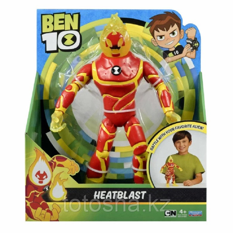 Ben 10 "Человек-огонь" фигурка 28 см, 76651