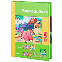 Развивающая игра Magnetic Book Живность тогда и теперь, фото 1