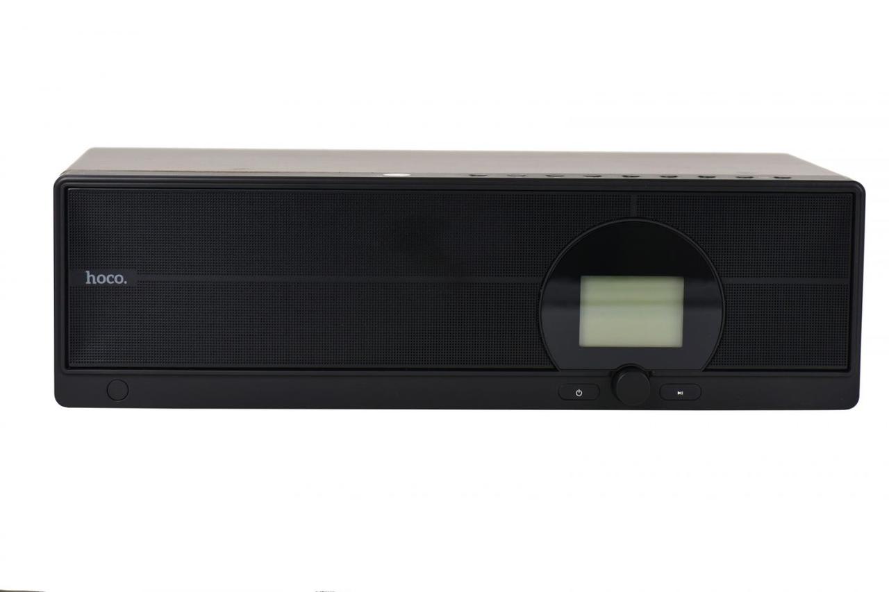 Портативная акустическая система Bluetooth Hoco BS13 Woodlen Brown/Black