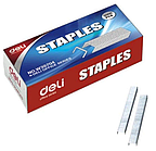 Скобы DELI для степлера №26/6, 5000 шт/кор