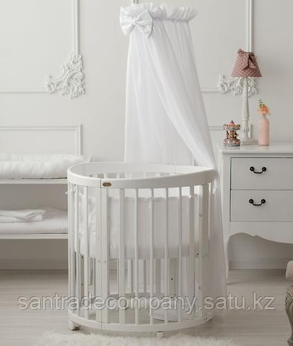 Кроватка Bambini (белая ,слоновая кость)