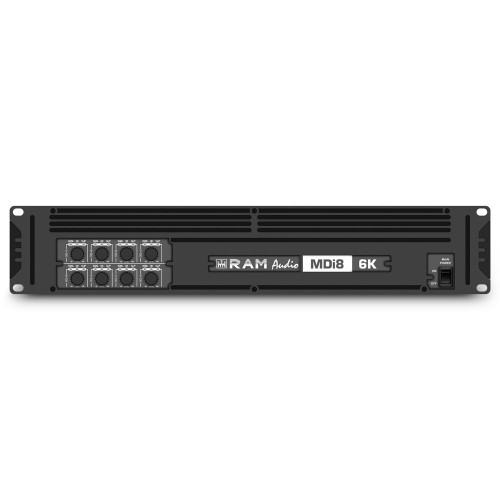 Ram Audio MDi8-6K - 8 Channels Amplifier 8 x 750 W 4 Ohms - фото 1 - id-p85641153