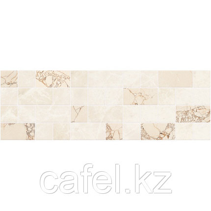 Кафель | Плитка настенная 20х60 Ринальди | Rinaldi бежевый декор мозайка, фото 2