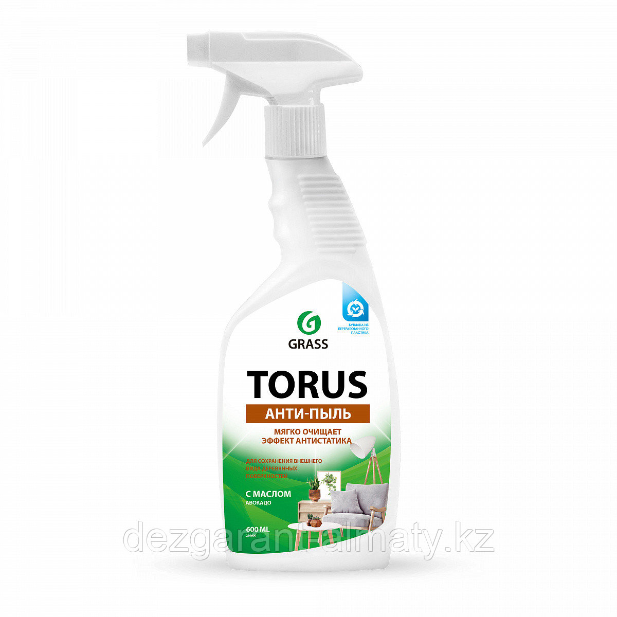 Очиститель-полироль для мебели Torus 600 мл