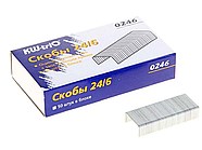Скобы KW-trio для степлера №24/6, 1000 шт/кор