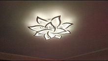 Потолочная светодиодная люстра "Пламя" на 12 ламп 88015-8+4
