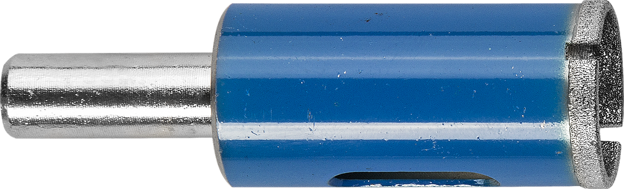 Сверло алмазное трубчатое по стеклу и кафелю, d=18 мм, зерно Р 100, ЗУБР Профессионал 29860-18