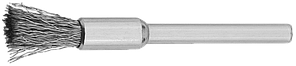 Щетка ЗУБР кистевая, нержавеющая сталь, на шпильке, d 5,0х3,2мм, L 42мм, 1шт                                  