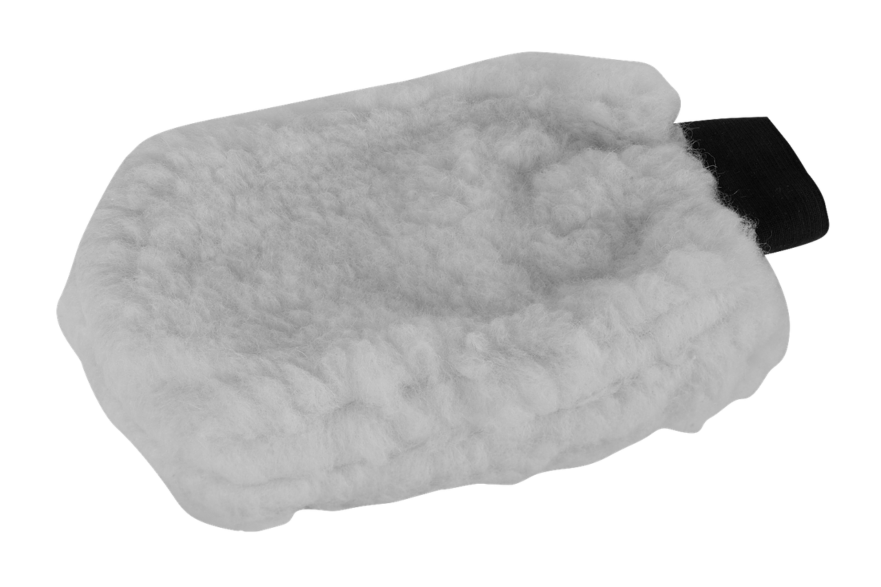 Полировальная перчатка ЗУБР "ЭКСПЕРТ" из натурального меха, 240мм - фото 1 - id-p4229295