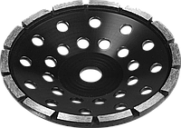 Однорядная ЗУБР чашка алмазная шлифовальная сегментная 180 мм, ПРОФЕССИОНАЛ