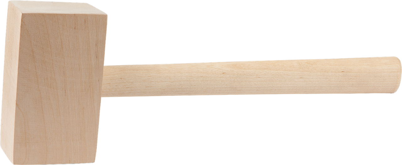 ЗУБР 600г киянка деревянная прямоугольная - фото 1 - id-p37011107