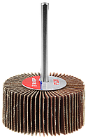 Круг шлифовальный ЗУБР "Мастер" веерный лепестковый, на шпильке, тип КЛО, зерно-электрокорунд нормальный,