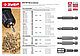 Биты ЗУБР "Мастер" с торцовой головкой, магнитные, Cr-V, тип хвостовика E 1/4", 8х45мм, 2шт - фото 2 - id-p3713236