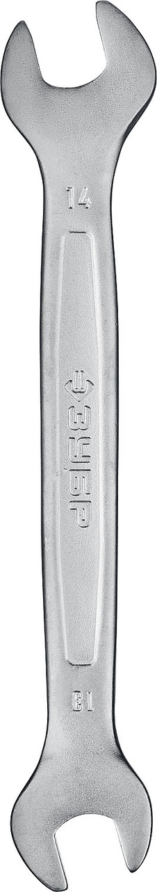 Рожковый гаечный ключ 13 x 14 мм, ЗУБР - фото 2 - id-p37032402