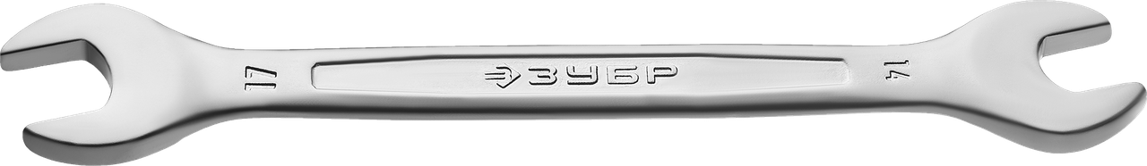 Рожковый гаечный ключ 14 x 17 мм, ЗУБР - фото 1 - id-p36710030
