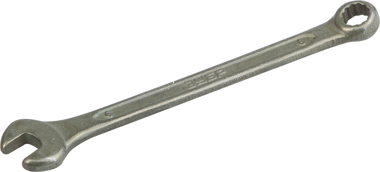 Комбинированный гаечный ключ 6 мм, ЗУБР - фото 1 - id-p652103