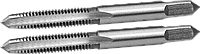 ЗУБР М6x1.0мм, комплект метчиков, сталь 9ХС, ручные, 4-28006-06-1.0-H2