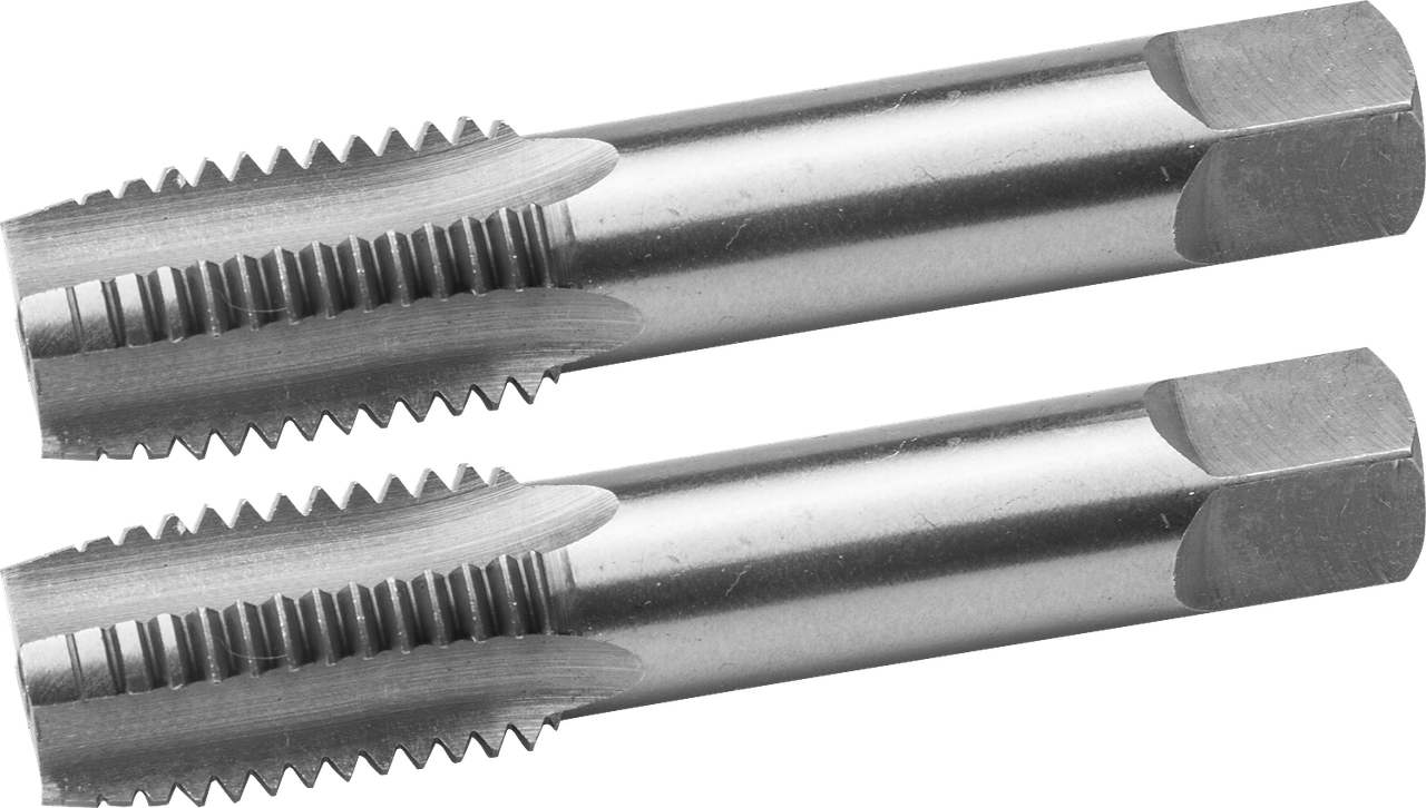 ЗУБР М10x1.0мм, комплект метчиков, сталь 9ХС, ручные, 4-28006-10-1.0-H2