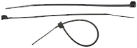 Кабельные стяжки черные КС-Ч2, 4.8 х 400 мм, 25 шт, нейлоновые, ЗУБР Профессионал