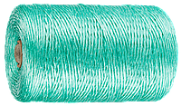 Шпагат ЗУБР многоцелевой полипропиленовый, зеленый, d=1,8 мм, 500 м, 50 кгс, 1,2 ктекс