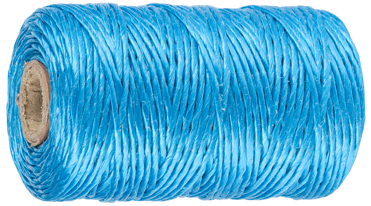 Шпагат ЗУБР многоцелевой полипропиленовый, синий, d=1,8 мм, 110 м, 50 кгс, 1,2 ктекс - фото 1 - id-p4502860