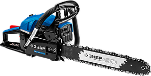Пила цепная бензиновая, ЗУБР Профессионал ПБЦ-560 45ДП, хромир. цилиндр, праймер, декомпрессионный клапан, 56