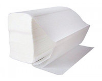 Бумажное полотенце Premium, Z-сложения, 21х23, 35гр, 100% целлюлоза, двухслойное, белое, для диспенсеров