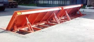 Гидравлический дорожный блокиратор 6000 мм, 6 мм, Врезной/Заглубленный
